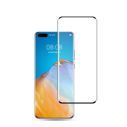 Huawei P40 Pro 3D curved tempered glass screen protector, clear full-screen cover