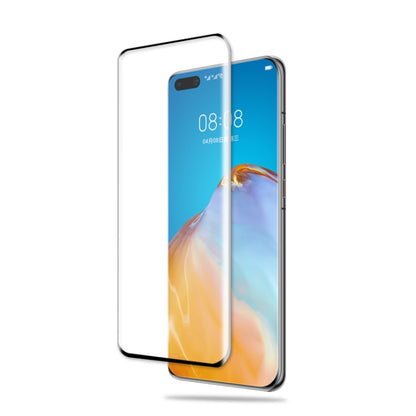 Huawei P40 Pro 3D curved tempered glass screen protector, edge-to-edge clear panel