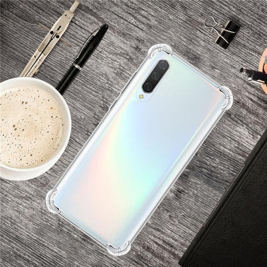 For OPPO Find X2 Four-Corner Anti-Drop Ultra-Thin Transparent TPU Phone Case