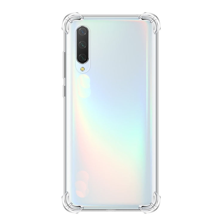 Clear transparent TPU phone case for OPPO Find X2 with raised corner guards