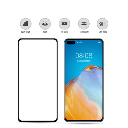 Tempered glass screen protector film for Huawei P40 with 9H protection icons