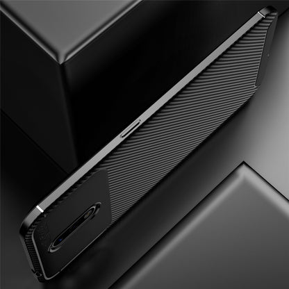 For NOKIA 2.3  Carbon Fiber Texture Shockproof TPU Case, For NOKIA 2.3