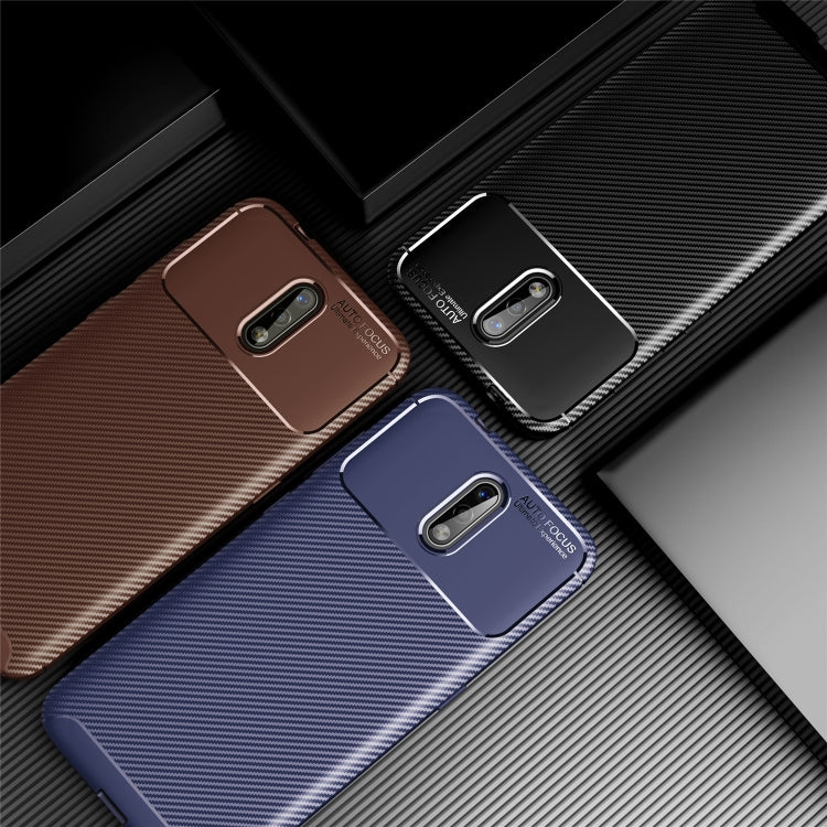 For NOKIA 2.3  Carbon Fiber Texture Shockproof TPU Case, For NOKIA 2.3