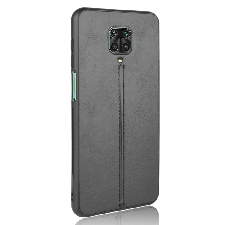 For Xiaomi Redmi Note 9 Pro / Note 9s / Note 9 Pro Max Shockproof Sewing Cow Pattern Skin PC + PU + TPU Case, For Redmi Note 9 Pro