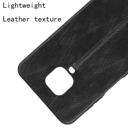 For Xiaomi Redmi Note 9 Pro / Note 9s / Note 9 Pro Max Shockproof Sewing Cow Pattern Skin PC + PU + TPU Case, For Redmi Note 9 Pro