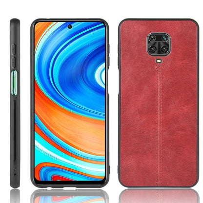 For Xiaomi Redmi Note 9 Pro / Note 9s / Note 9 Pro Max Shockproof Sewing Cow Pattern Skin PC + PU + TPU Case, For Redmi Note 9 Pro