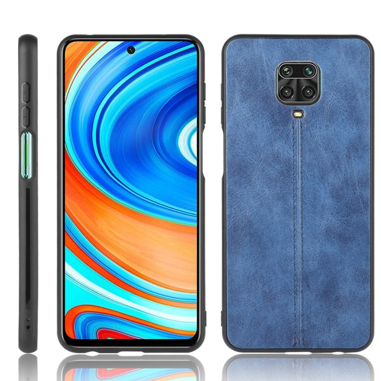 For Xiaomi Redmi Note 9 Pro / Note 9s / Note 9 Pro Max Shockproof Sewing Cow Pattern Skin PC + PU + TPU Case, For Redmi Note 9 Pro