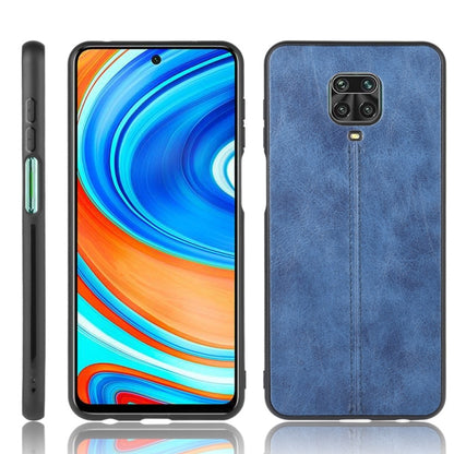 For Xiaomi Redmi Note 9 Pro / Note 9s / Note 9 Pro Max Shockproof Sewing Cow Pattern Skin PC + PU + TPU Case, For Redmi Note 9 Pro