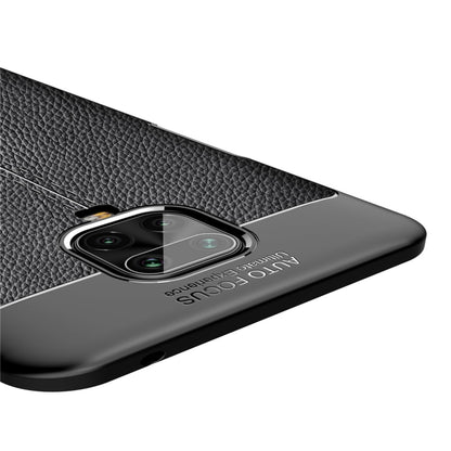 For Xiaomi Redmi Note 9 Pro Max Litchi Texture TPU Shockproof Case
