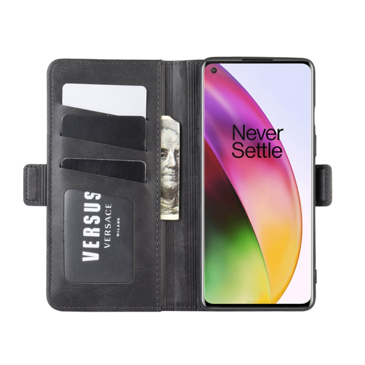 Gray leather wallet flip phone case with card slots and secure magnetic closure