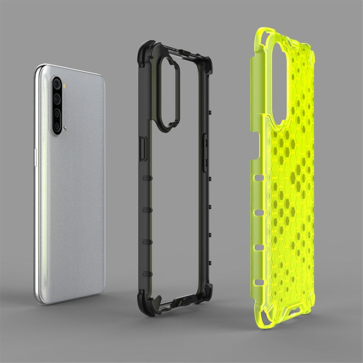 For OPPO Reno3 Shockproof Honeycomb PC + TPU Case, For OPPO Reno3 5G