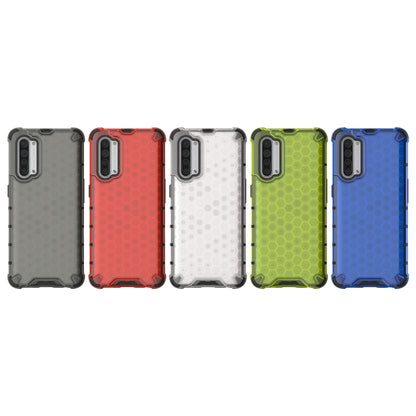 For OPPO Reno3 Shockproof Honeycomb PC + TPU Case, For OPPO Reno3 5G