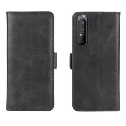 For Sony Xperia 1 II Dual-side Magnetic Buckle Horizontal Flip Leather Case with Holder & Card Slots & Wallet