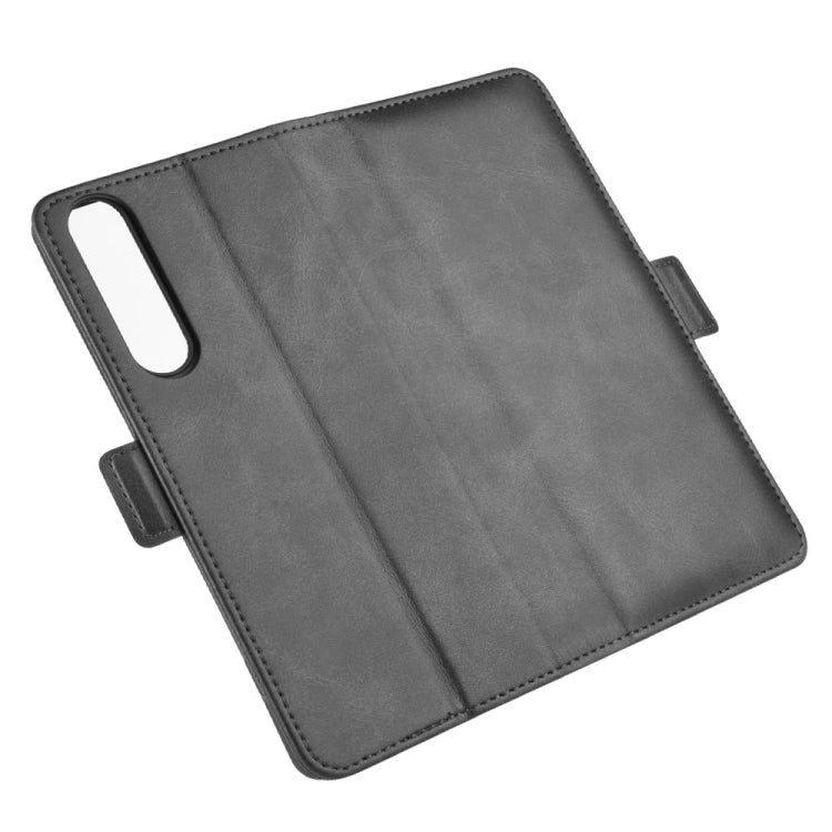 For Sony Xperia 1 II Dual-side Magnetic Buckle Horizontal Flip Leather Case with Holder & Card Slots & Wallet