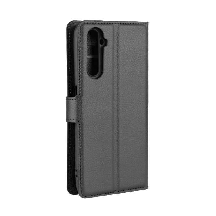 Dark gray flip phone case with textured finish and camera cutout