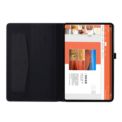 Fabric + TPU Flat Protective case With Name Card Clip, For Huawei Matepad Pro 10.8