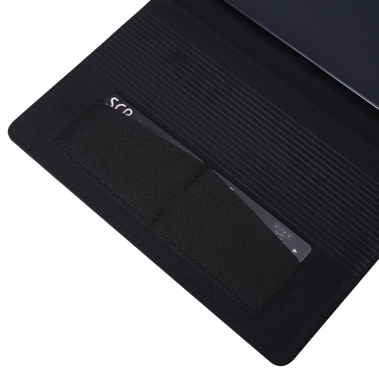 Fabric + TPU Flat Protective case With Name Card Clip, For Huawei Matepad Pro 10.8