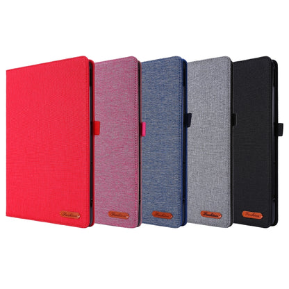 Fabric + TPU Flat Protective case With Name Card Clip, For Huawei Matepad Pro 10.8