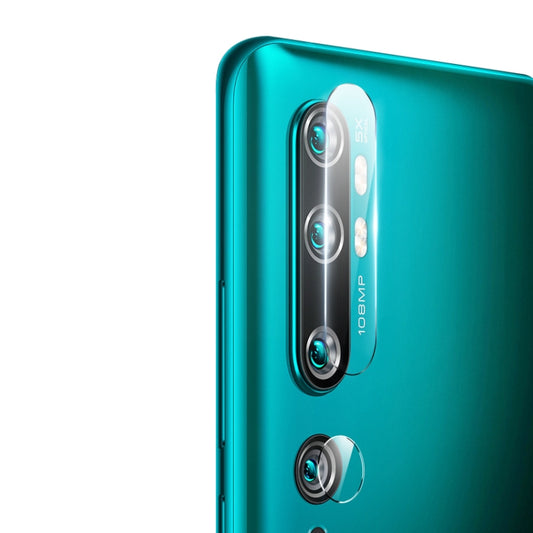 Tempered glass rear camera lens film on teal phone, covering dual lenses