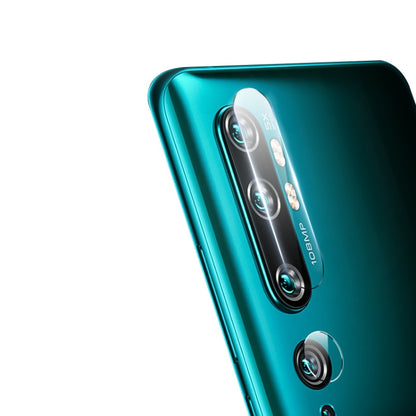 Rear camera lens protector film in clear tempered glass over dual lenses