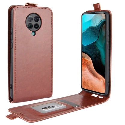 Rose pink flip leather phone case with card slot and photo window, vertical opening
