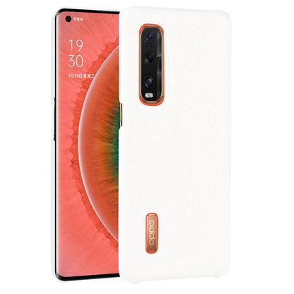 For Oppo Find X2 Pro Shockproof Crocodile Texture PC + PU Case, For OPPO Find X2 Pro