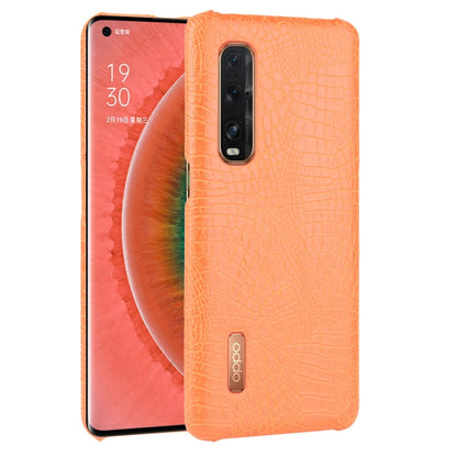 For Oppo Find X2 Pro Shockproof Crocodile Texture PC + PU Case, For OPPO Find X2 Pro