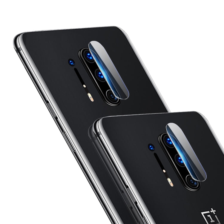 2pcs mocolo 0.15mm 9H 2.5D Round Edge Rear Camera Lens Tempered Glass Film, For Oneplus 8, For Oneplus 8 Pro