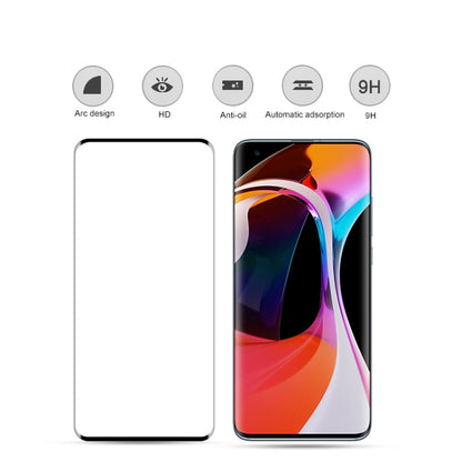 Tempered glass screen protector for Xiaomi Mi 10 with 9H hardness, anti-oil, auto-adsorption
