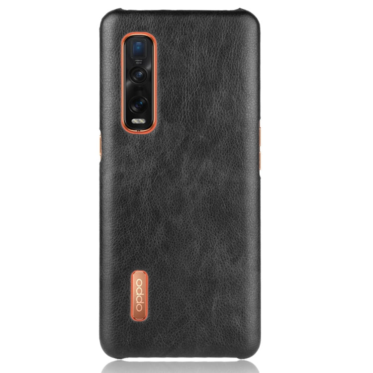 For Oppo Find X2 Pro Shockproof Litchi Texture PC + PU Case, For OPPO Find X2 Pro