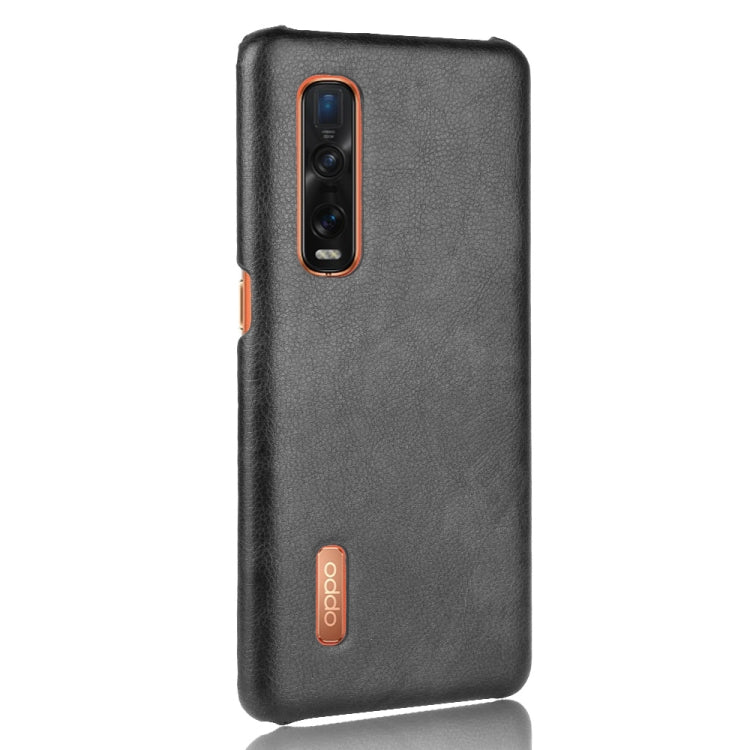For Oppo Find X2 Pro Shockproof Litchi Texture PC + PU Case, For OPPO Find X2 Pro