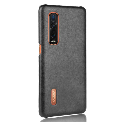 For Oppo Find X2 Pro Shockproof Litchi Texture PC + PU Case, For OPPO Find X2 Pro