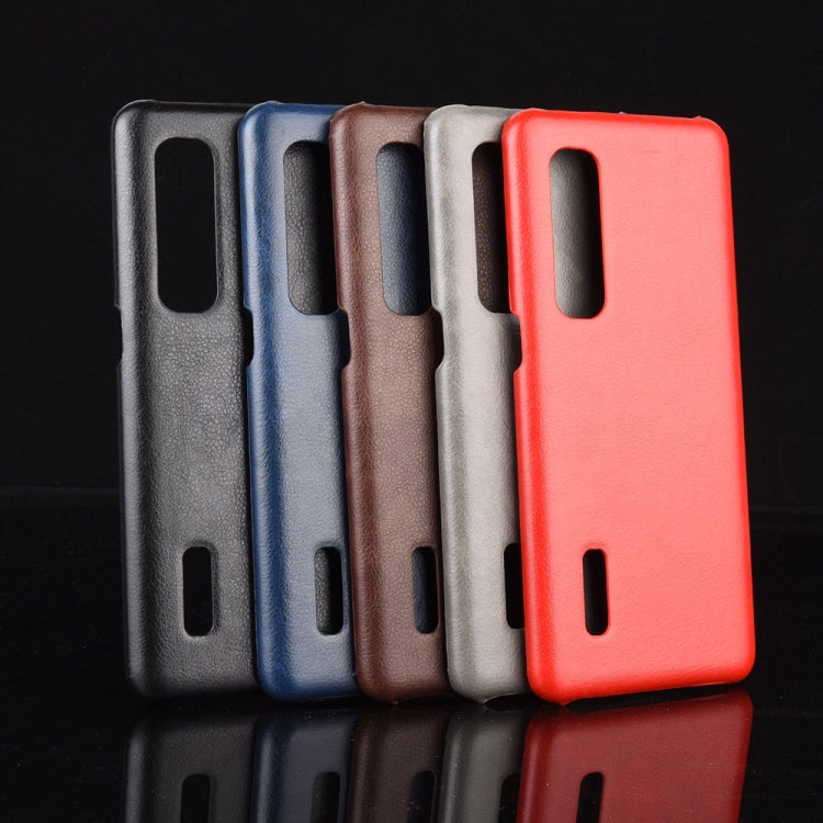 For Oppo Find X2 Pro Shockproof Litchi Texture PC + PU Case, For OPPO Find X2 Pro