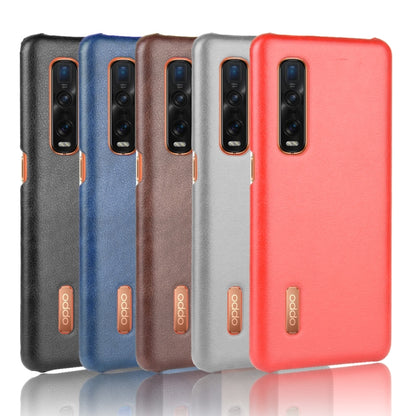 For Oppo Find X2 Pro Shockproof Litchi Texture PC + PU Case, For OPPO Find X2 Pro