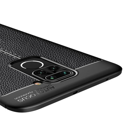 For Xiaomi Redmi Note9 Litchi Texture TPU Shockproof Case, For Redmi Note 9