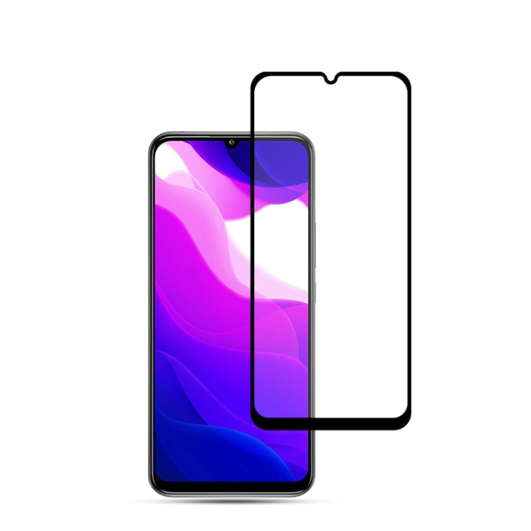 Tempered glass screen protector film with full-glue coverage for phone display