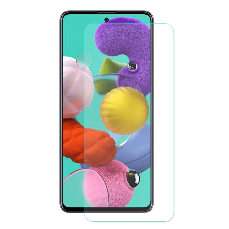 Curved-edge tempered glass screen protector on a smartphone display