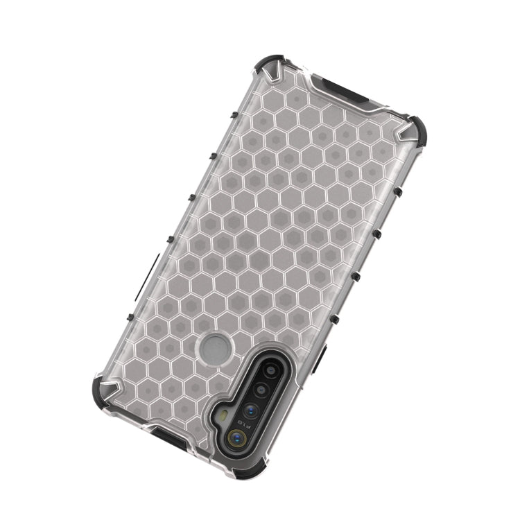 For OPPO Realme 5i  Shockproof Honeycomb PC + TPU Case