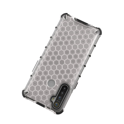 For OPPO Realme 5i  Shockproof Honeycomb PC + TPU Case