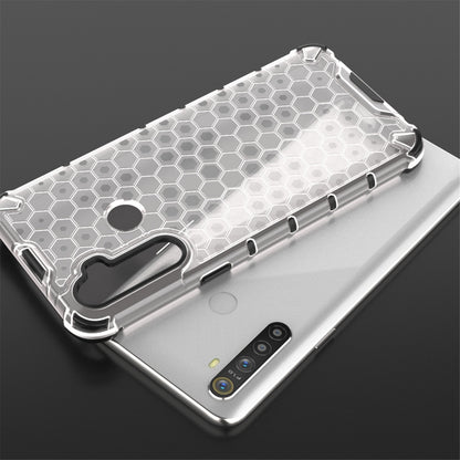For OPPO Realme 5i  Shockproof Honeycomb PC + TPU Case