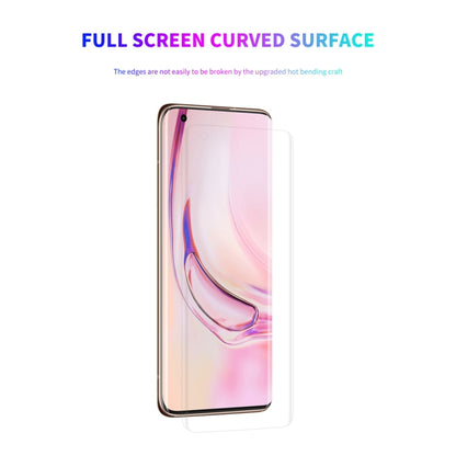 Full-screen curved transparent screen protector film, clear PET surface