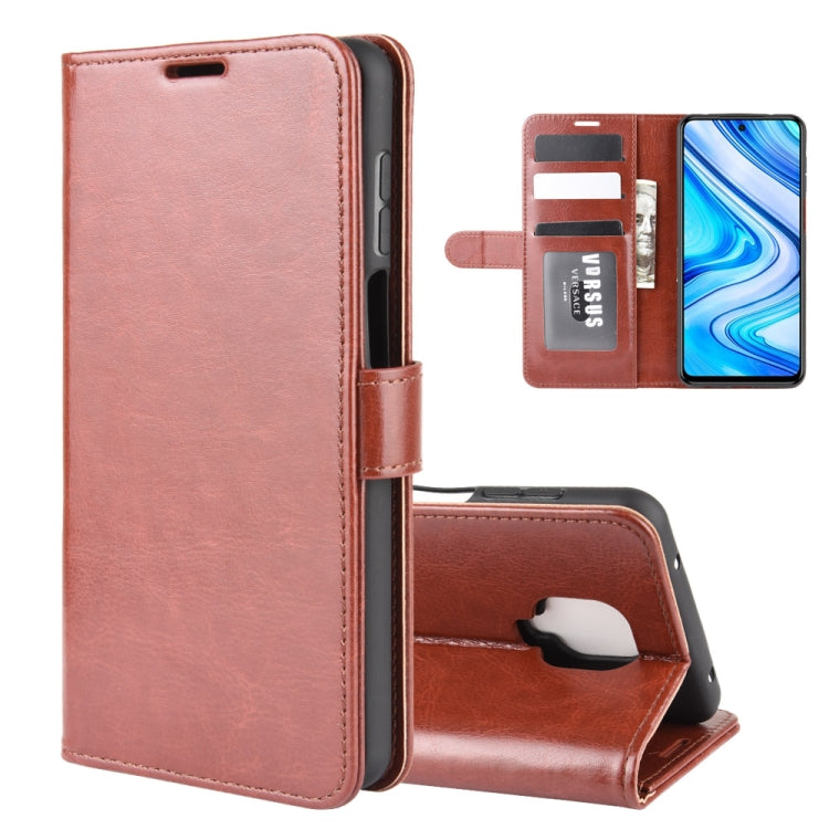 Pink leather flip phone case with card slots and wallet pocket