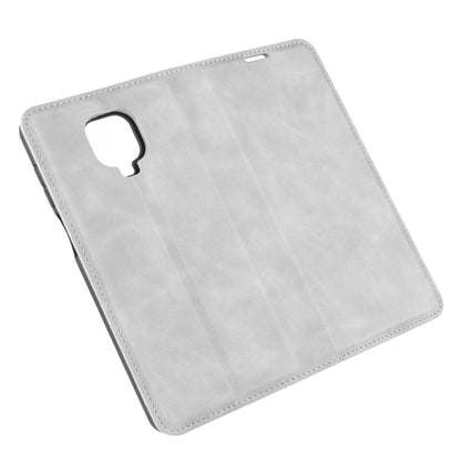 For Xiaomi Redmi Note 9 Pro Retro-skin Business Magnetic Suction Leather Case with Holder & Card Slots & Wallet, For Redmi Note 9 Pro