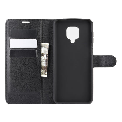 For Xiaomi Redmi Note 9 Pro/Note 9S/Note 9 Pro Max Litchi Texture Horizontal Flip Protective Case with Holder & Card Slots & Wallet, For Redmi Note 9 Pro