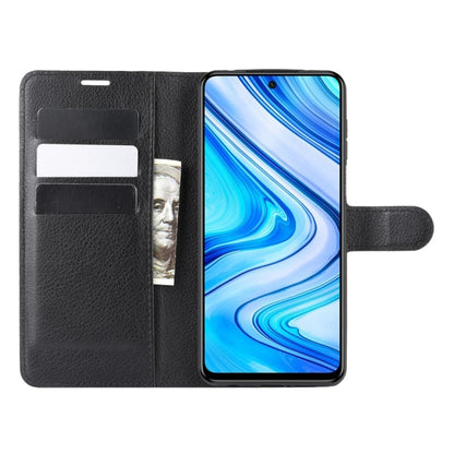For Xiaomi Redmi Note 9 Pro/Note 9S/Note 9 Pro Max Litchi Texture Horizontal Flip Protective Case with Holder & Card Slots & Wallet, For Redmi Note 9 Pro