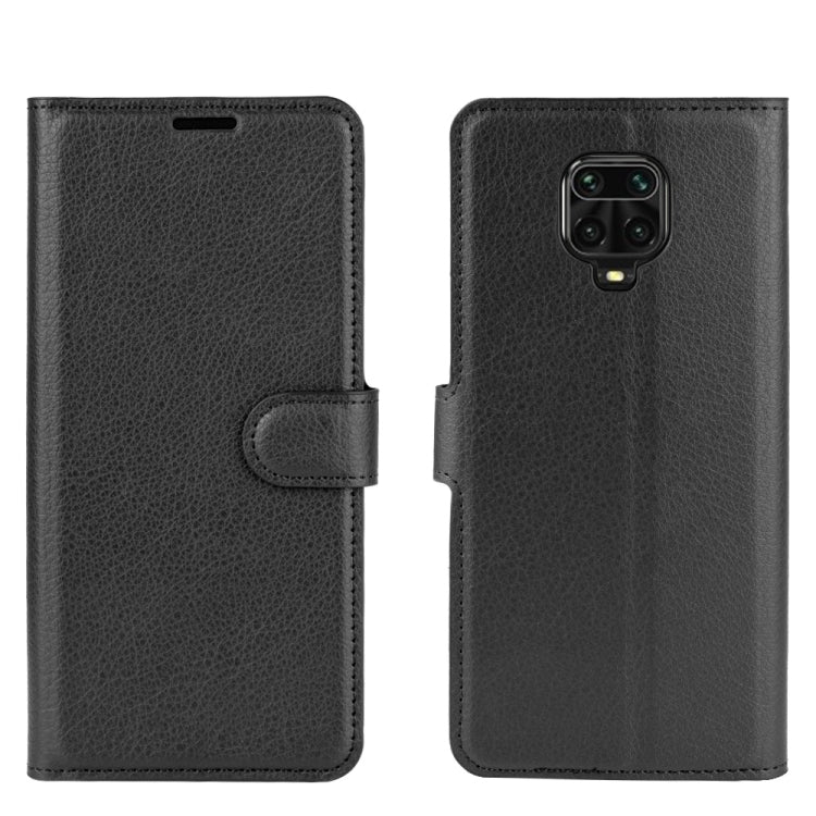 For Xiaomi Redmi Note 9 Pro/Note 9S/Note 9 Pro Max Litchi Texture Horizontal Flip Protective Case with Holder & Card Slots & Wallet, For Redmi Note 9 Pro