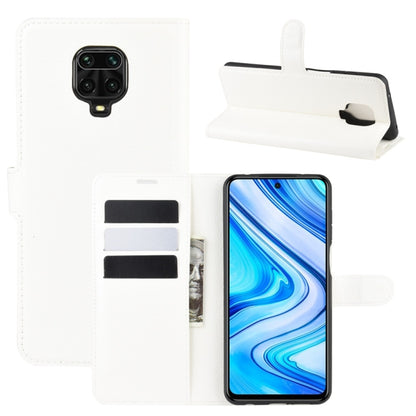 For Xiaomi Redmi Note 9 Pro/Note 9S/Note 9 Pro Max Litchi Texture Horizontal Flip Protective Case with Holder & Card Slots & Wallet, For Redmi Note 9 Pro