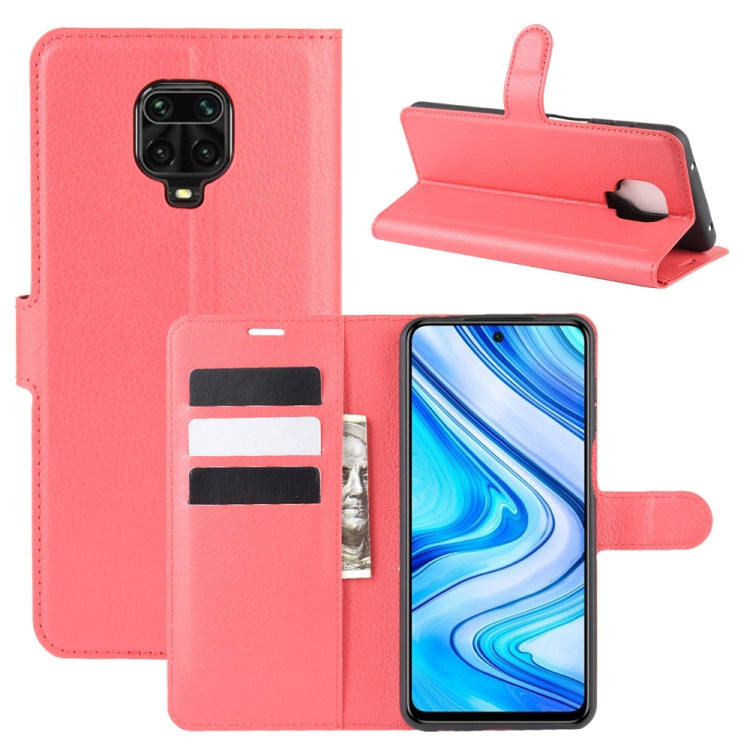 For Xiaomi Redmi Note 9 Pro/Note 9S/Note 9 Pro Max Litchi Texture Horizontal Flip Protective Case with Holder & Card Slots & Wallet, For Redmi Note 9 Pro