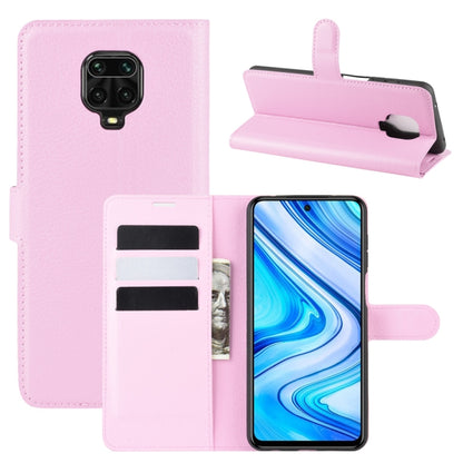 For Xiaomi Redmi Note 9 Pro/Note 9S/Note 9 Pro Max Litchi Texture Horizontal Flip Protective Case with Holder & Card Slots & Wallet, For Redmi Note 9 Pro