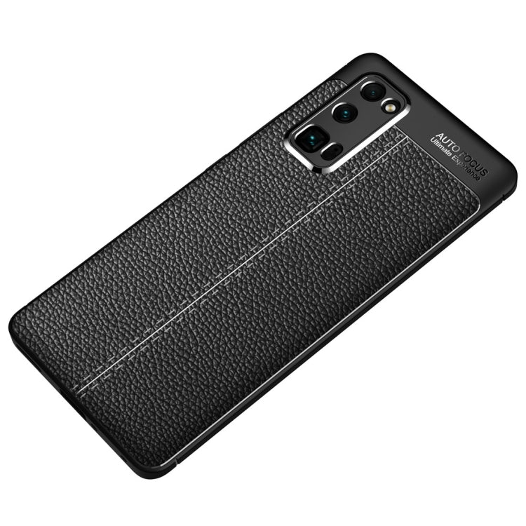 For Huawei Honor 30 Pro Litchi Texture TPU Shockproof Case, For Huawei Honor 30 Pro